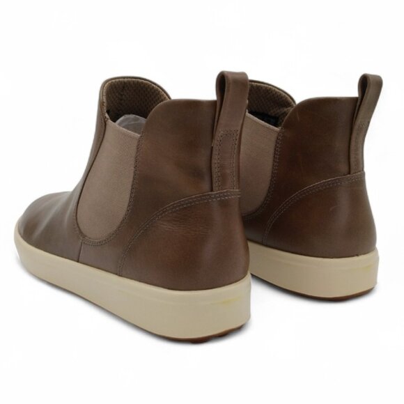 ECCO Women's Size 9 - 9.5 Taupe Soft 7 Chelsea Ankle Wedge Boot - Picture 12 of 14